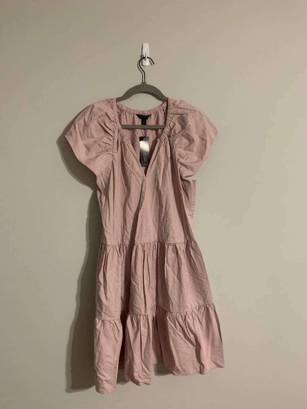 Banana Republic Pink Mini Dress, Size M Tall